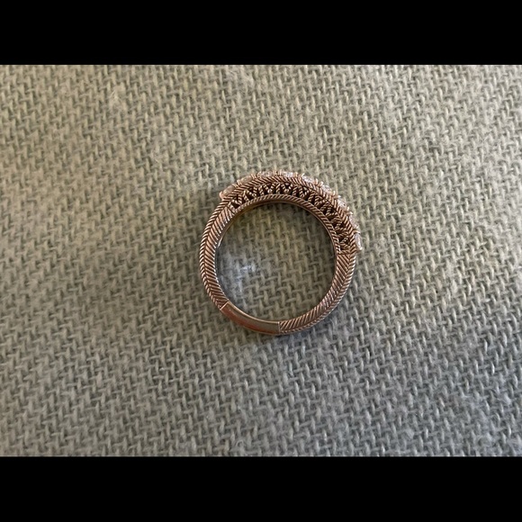 Judith Ripka diamonique anniversary band in size 8 - Picture 3 of 5